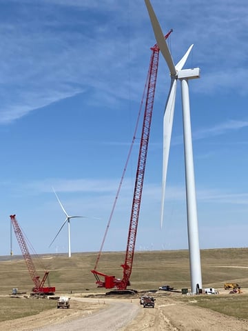 Blattner Energy Cedar Springs Wind Farm Project Wyoming 7