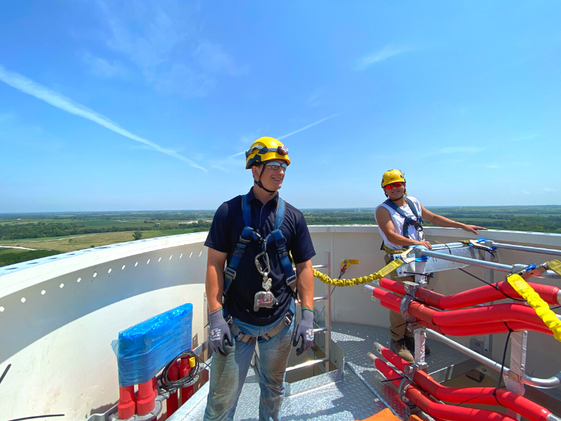 Blattner Energy College Summer Interns