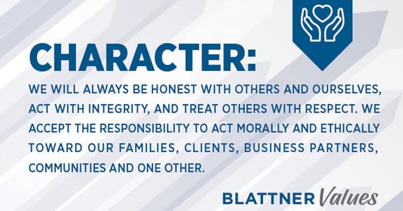 Blattner Values Character.